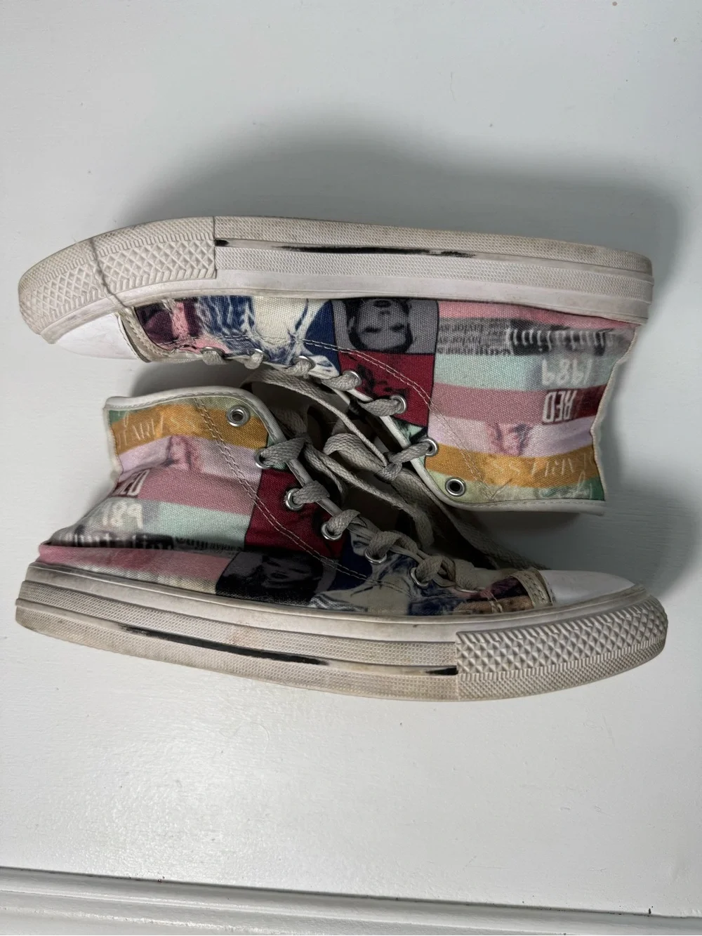 Taylor Swift Multicolor High-Top Sneakers